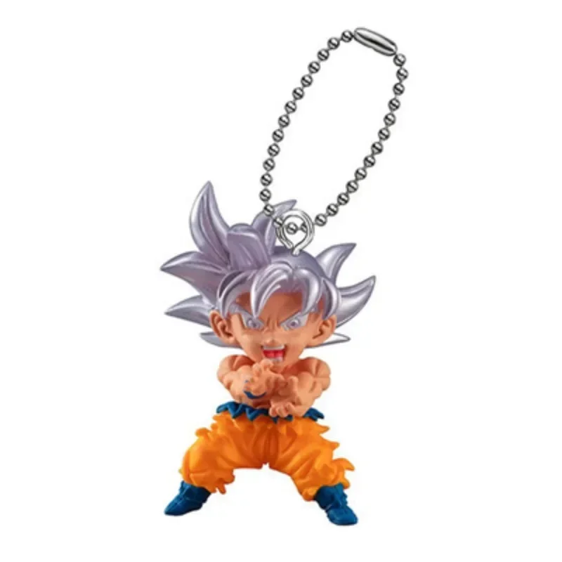 Dragon Ball Super UDM Burst 48 tokoh Anime Jepang Son Goku Vegeta liontin tas ornamen gantungan kunci Gashapon kapsul hadiah anak-anak