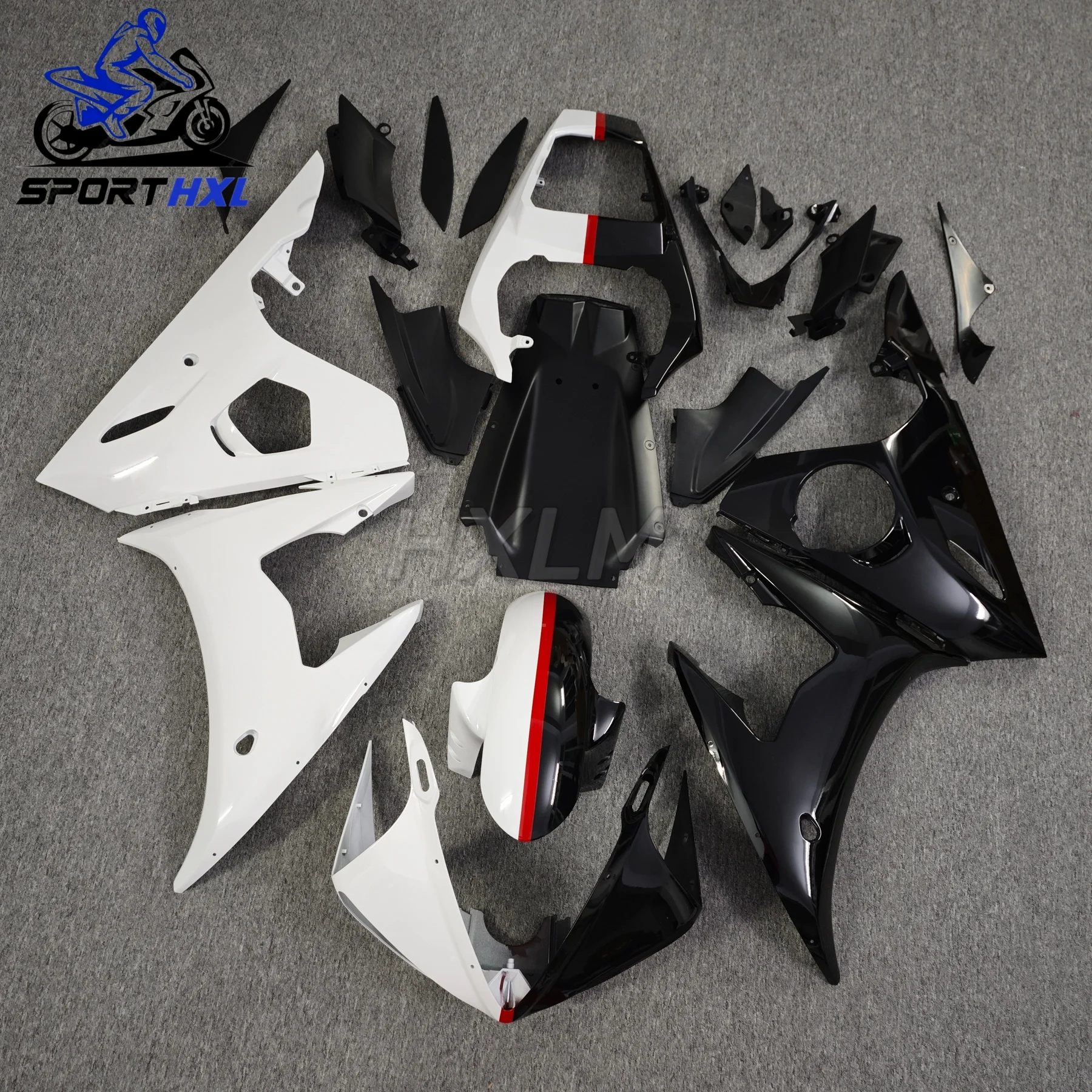 

ABS Motorcycle Fairing kit for YAMAHA YZF-R6 2003 2004 2005 model blue white black YZF R6 fairings set 03 04 05