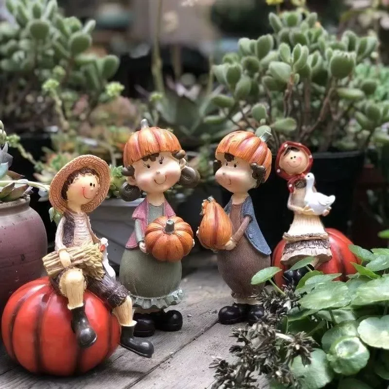 

Creative Characters Resin Decoration Pieces Garden Garden Balcony Simulation Characters Garden Decorations Landscaping Angel