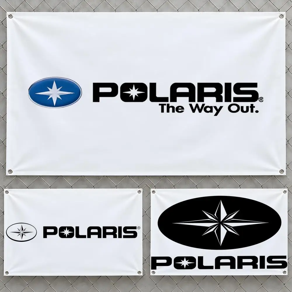 Brand P-Polaris RZR Ranger Sportsman Flags Wall Hanging Flag Banners For Birthday Parties Outdoor Bedroom Dorm Room Decor