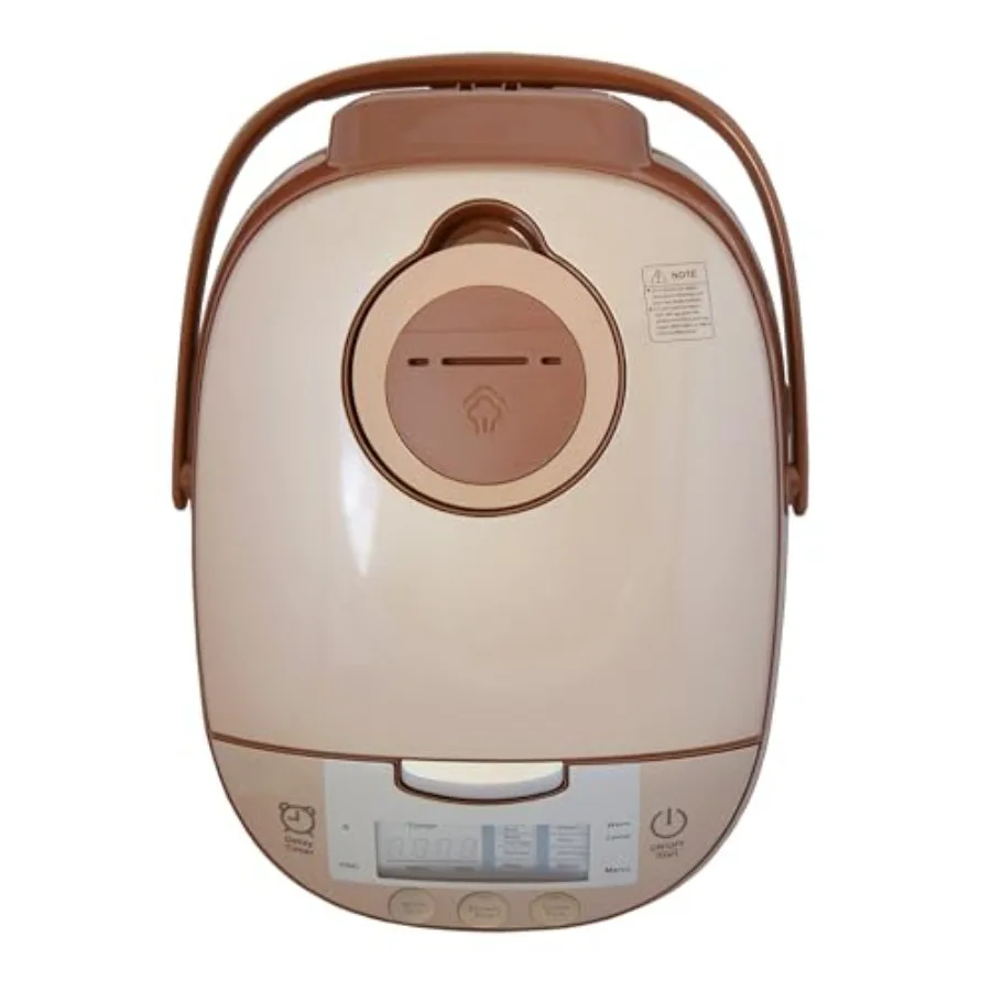 RC-1206 6 Cups Multi-functional Rice Cooker for Brown Rice White Rice Porridge Oatmeal Soup Steam Stew Slow Cook and Cake in St