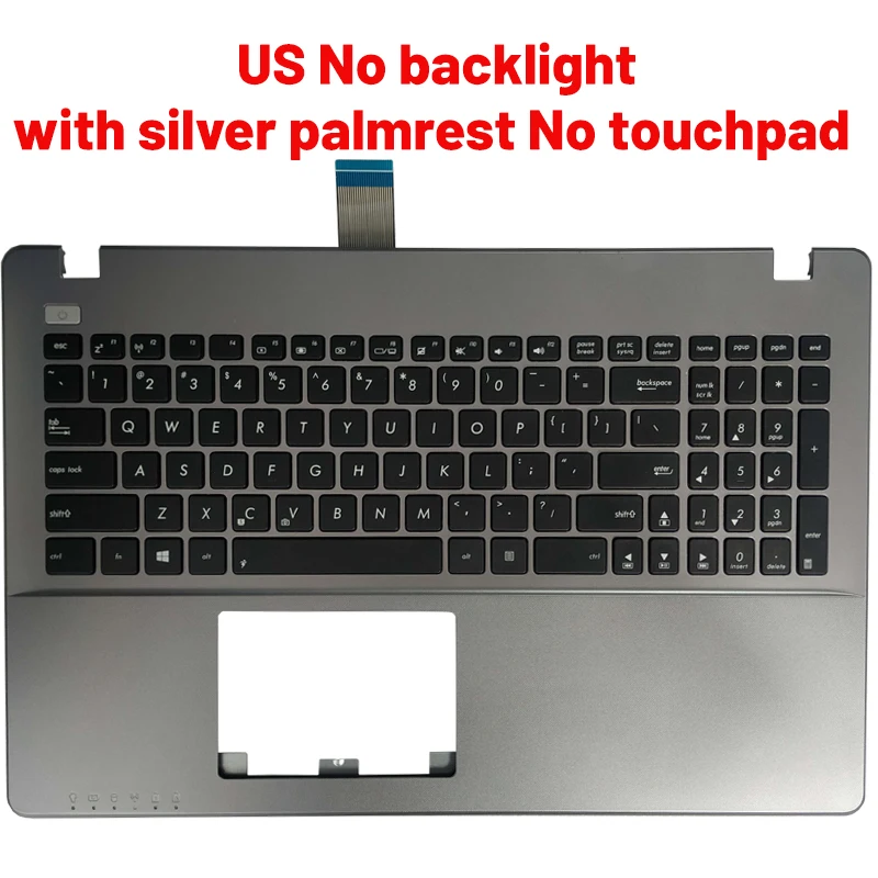 US Laptop Keyboard for ASUS X550JD X550JF X550JK X550JX X550L X550LA X550CA X550CL X550D LX550DP X550EA palmrest  upper