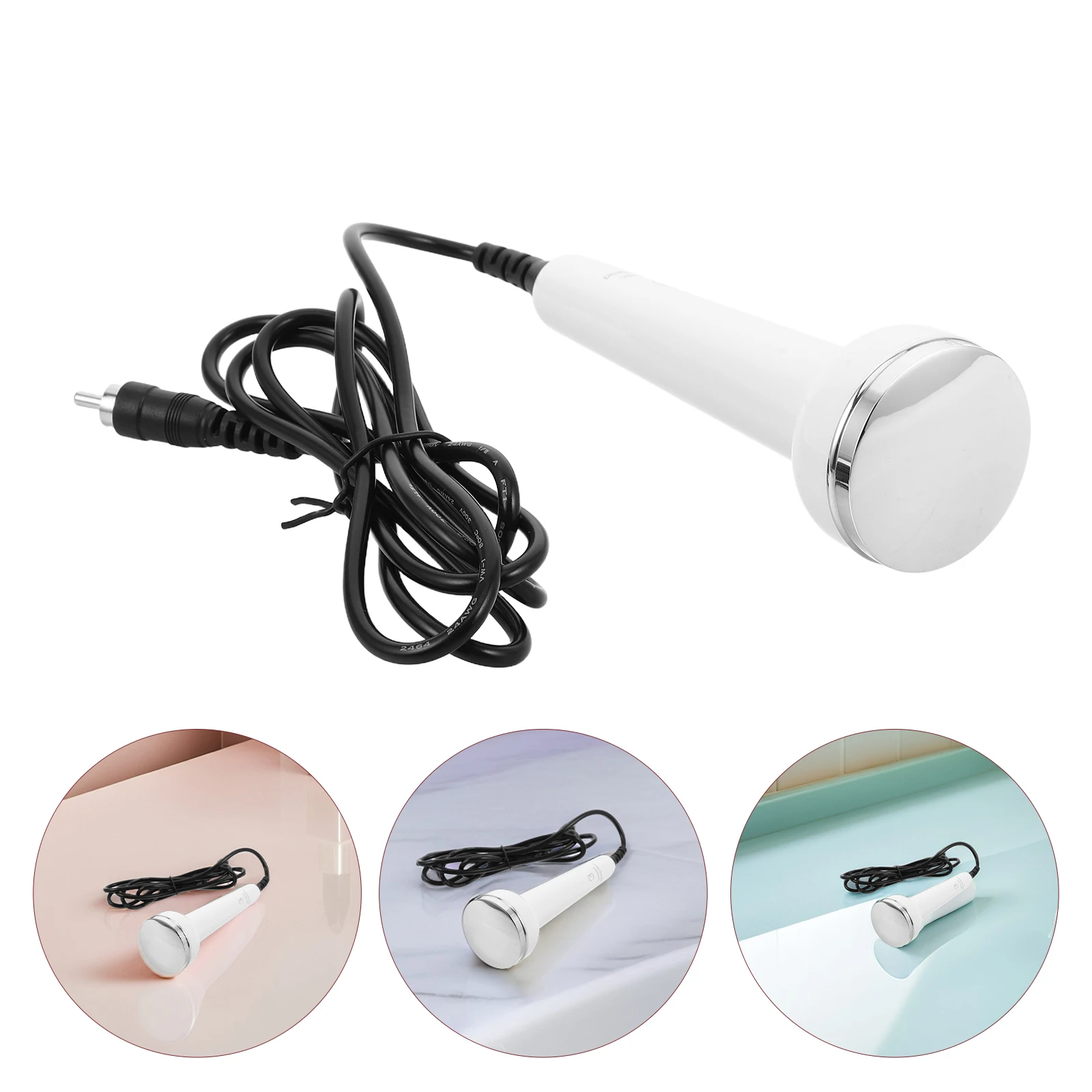 

Ultrasonic Facial Cleaner Probe: Heated Skincare Instrument For Deep Pore Cleansing Blackhead Removal Eye Care Portable For Home