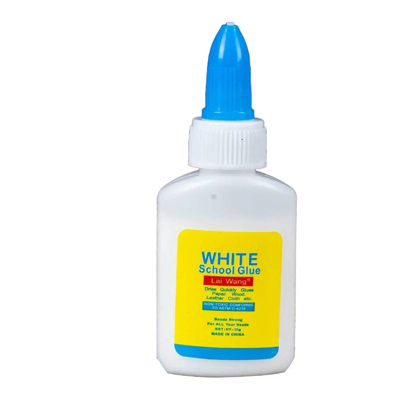 Witte Latexlijm 30ml Sneldrogend School Student Handlijm Wasbaar Karton Hout Wateroplosbare Witte Lijm Voor