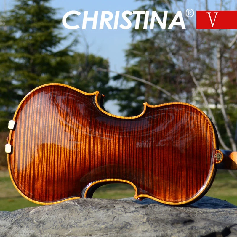 

Christina Violin V08C 4/4 3/4 1/2 Italian Retro varnish Professional performance Violin Handmade Violino Musical Instruments