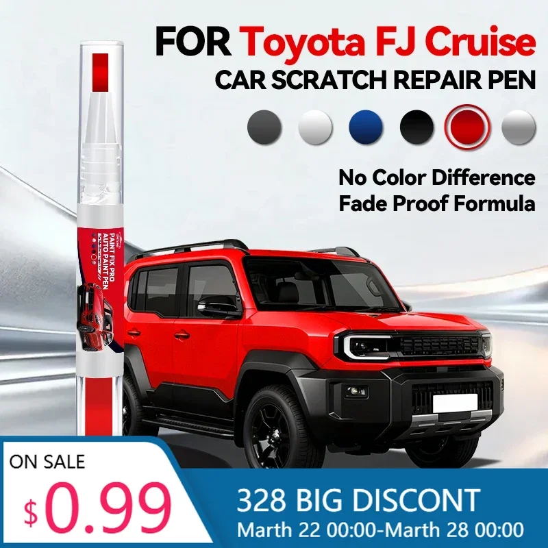 

Горячая новинка: Карандаш для подкраски автомобиля Toyota FJ Cruiser, средство для ремонта царапин, аксессуар для самостоятельного восстановления лакокрасочного покрытия, черный.