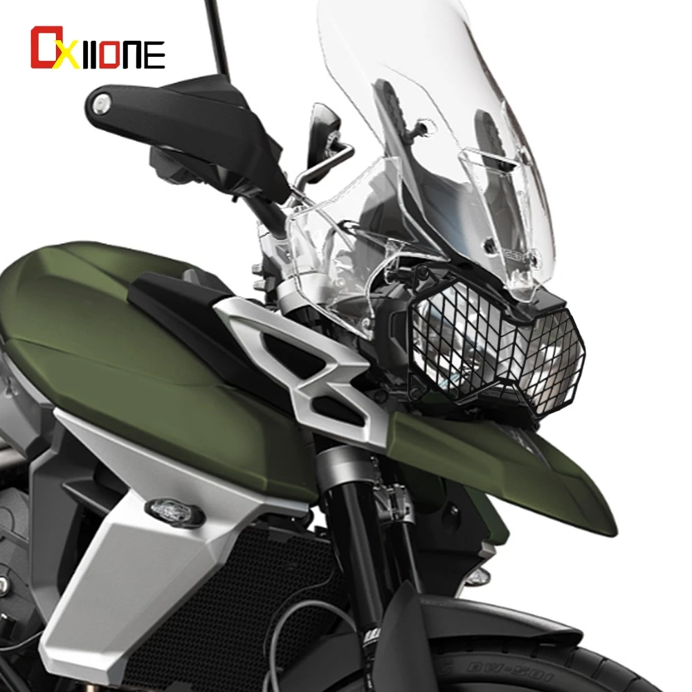 Scheinwerferschutz für Tiger 800 XC XCX XR XRX Explorer 1200 2010–2017 2016, Scheinwerfergitter-Schutzabdeckung, Scheinwerfer-Grill-Netz