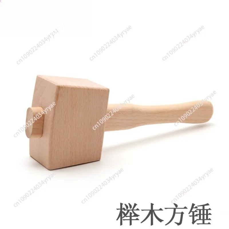 

Handmade DIY mallet round mallet hammer children handmade log hammer beech woodworking hammer