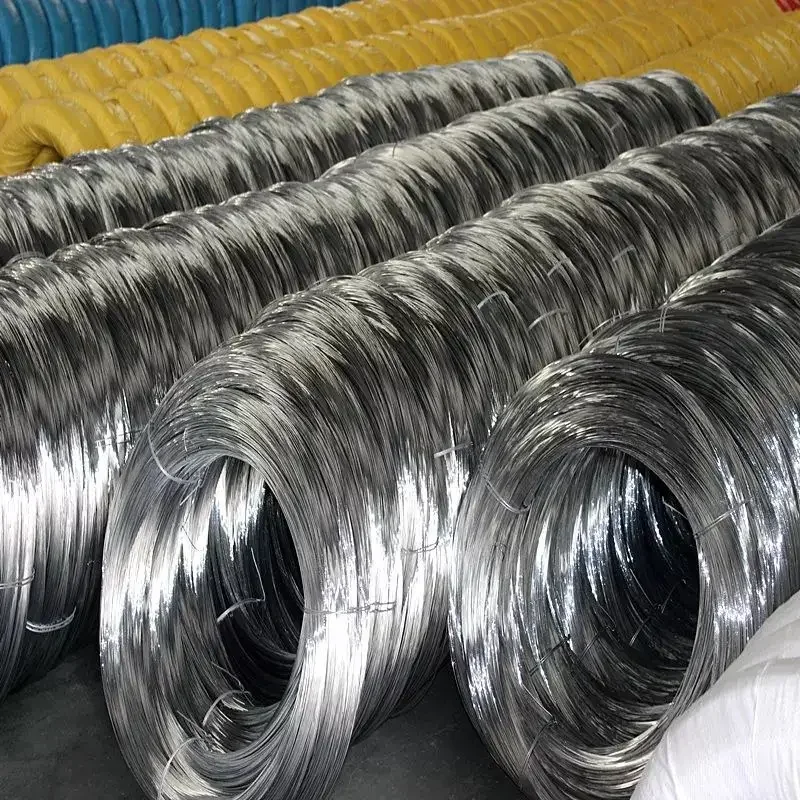 

#Low price BWG4# 10# 12# 16# size GI Coated Steel Wire High Carbon Galvanized Steel Wire