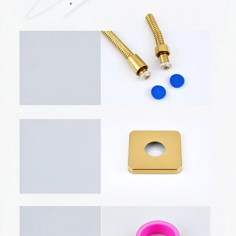 Premium Zinc Alloy Bidet Sprayer For Toilet Bathroom Cleaning Applicator Personal Hygiene Water Jet Shower Head Kit