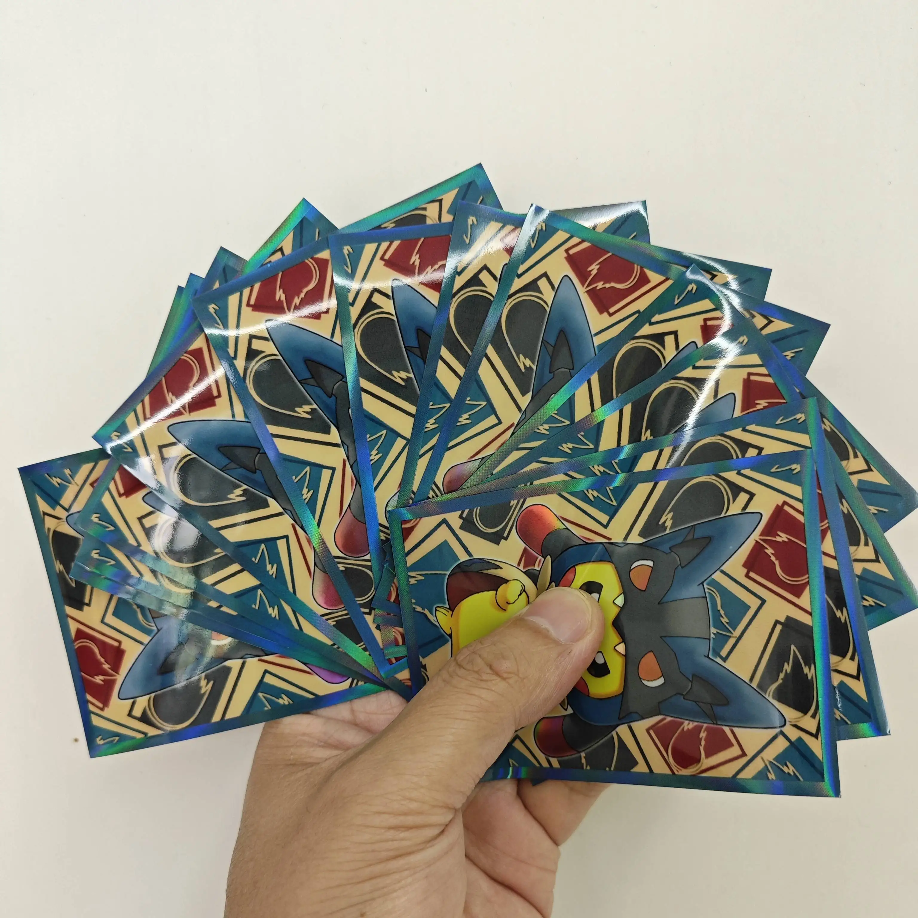 

100Pcs/set PTCG Pokemon DIY Pocket Monsters Cosplay Sting-out PTCG Card Protective Jacket DTCG Board Game