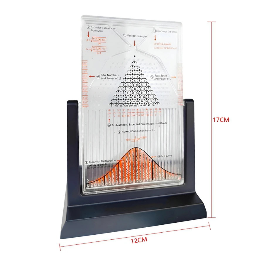 Galton Board Probability Demonstrator | Normal Distribution Model Physics Teaching Aid & Science Toy Gift