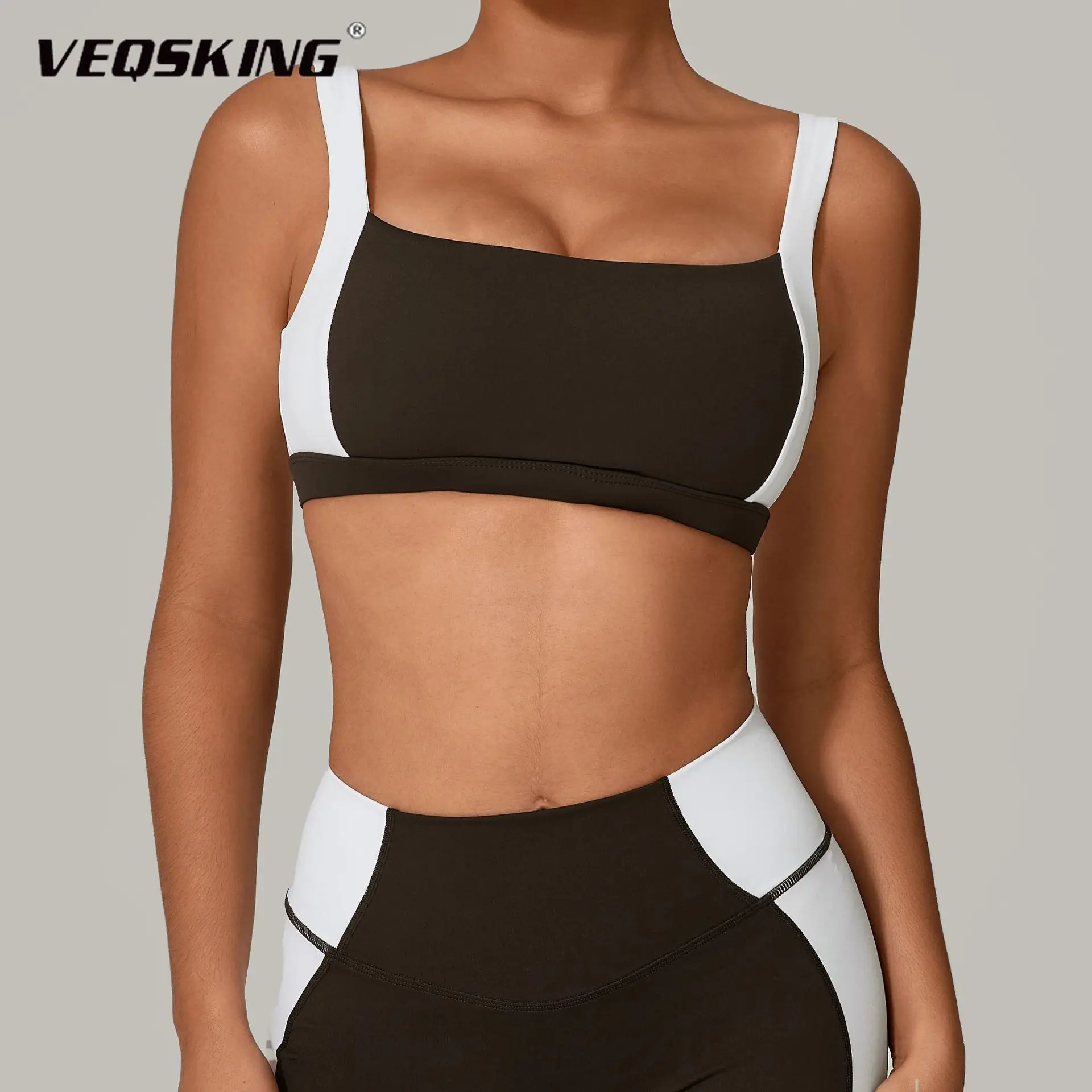 

Female Hot Selling Wide Shoulder Sports Bra, Shock-absorbing Gathering, Beautiful Back Running Yoga Bra,Fitness Sports Yoga Vest
