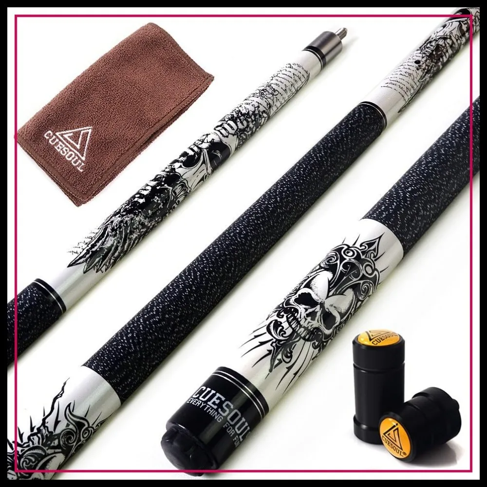 

58 inch 1/2 Maple Pool Cue Stick Kit - Rockin Series for Adults