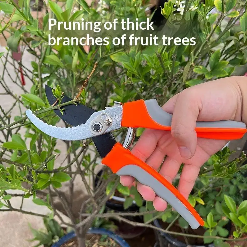 Multifunctional Horticultural Scissors Bird Beak Carbon Steel Labor Saving Pruning Fruit Picking Tool