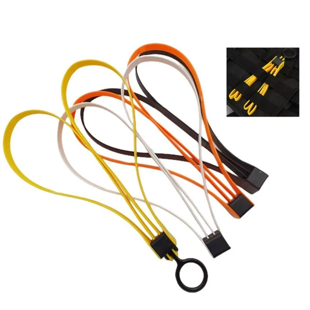 Heavy Duty Plastic Cable Tie Handcuffs Adjustable Tension One-Time Use Zip Tie Cuffs High Tensile Strength Serrated Design