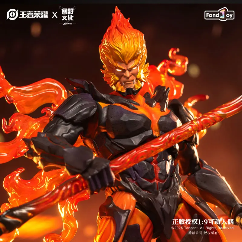 

FondJoy Han Xin the white dragon Sun Wukong Hellfire 1/9 Movable Model Toys Honor of King Collect Action Figure In Stock Genuine