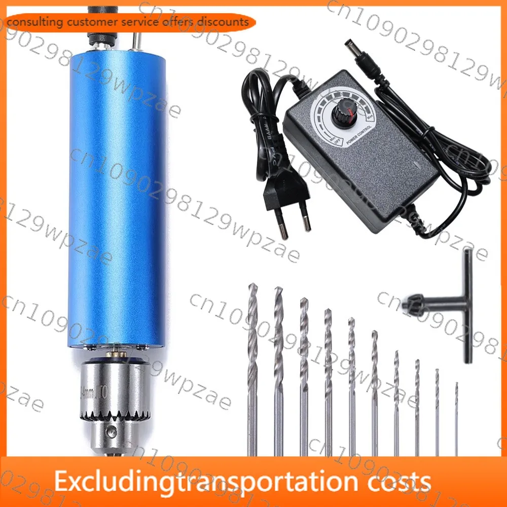 【Hot】Brushless Mini Electric Drill Variable Speed Electric Grinder Engraving Cutting Polishing Drilling Power DIY Tool 385 Motor