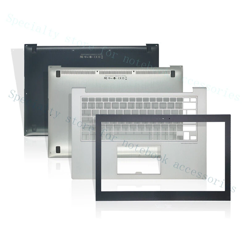 

Корпус A+ для Asus UX31 UX31E B/C/D, рамка, подставка для рук, нижняя часть корпуса, черный/серебристый