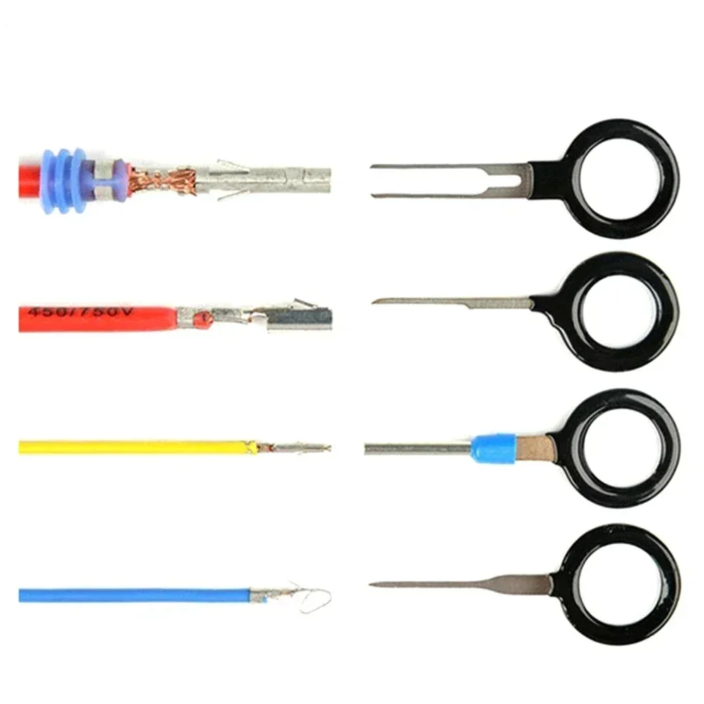 

Terminal Removal Tools Multifunctional Stainless Steel Terminal Removal Tool Kit with High Performance for Car Terminals