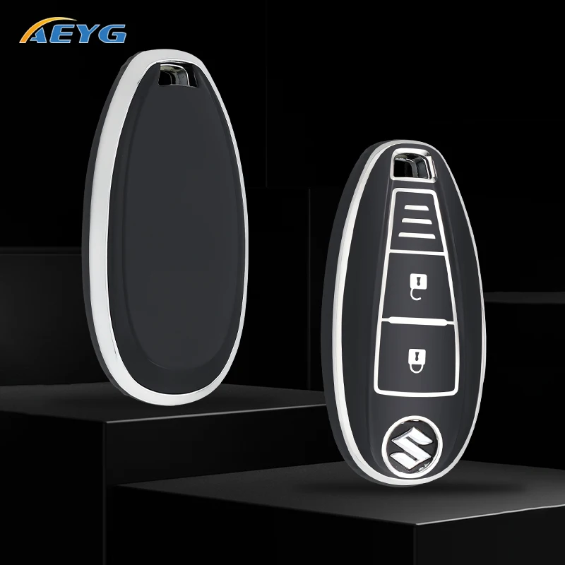 Fashion TPU Car Remote Key Case Cover Shell For Suzuki Vitara Swift Ignis Kizashi SX4 Baleno Ertiga Baleno Protector Accessories