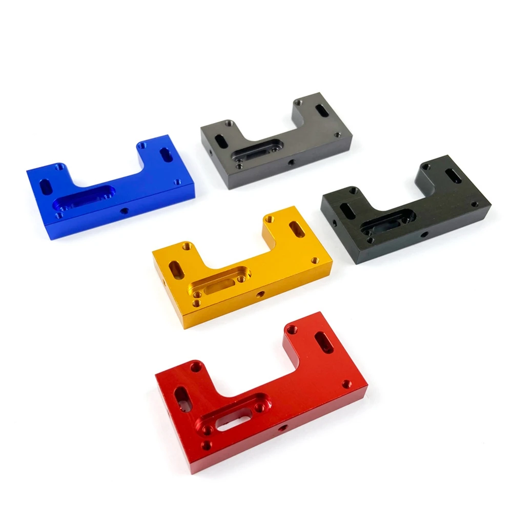 Metal Steering Servo Fixed Mount Bracket for WPL 1/16 B1 B14 B16 B24 C14 C24 B36 MN D90 99S RC Car Upgrade Parts,Red