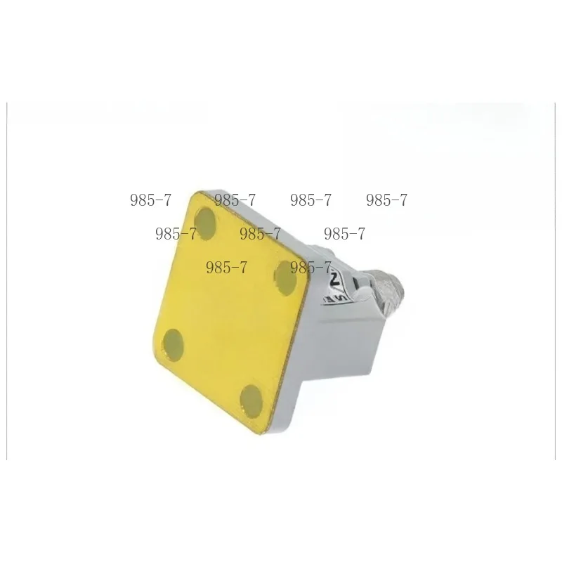 Orthogonal Coaxial Converter Aluminum Waveguide Adapter 6.57-10GHz FBP84 Flange