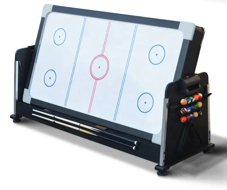 Multi juego Snooker mesas de billar piscina precio de fábrica giratorio 4 en 1 Combo tenis de mesa de billar