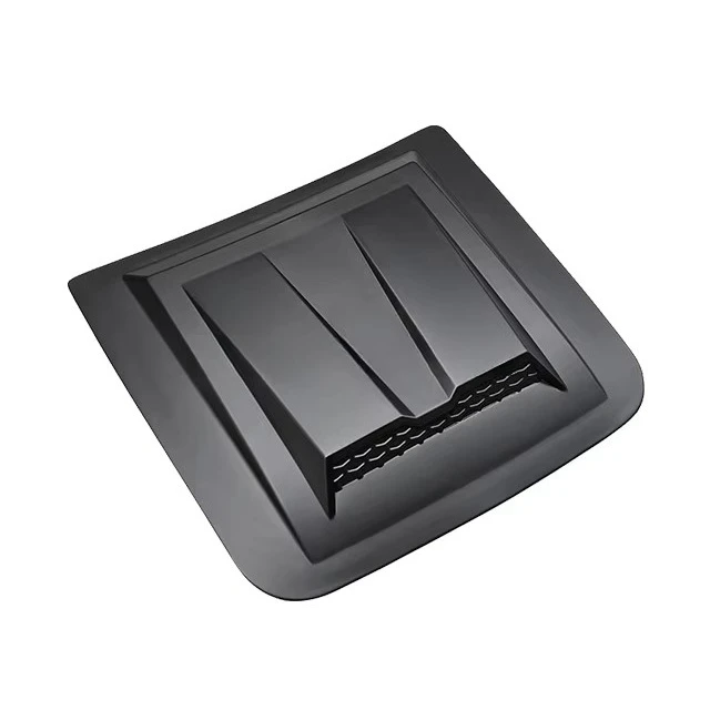 High Quality ABS Matte Black Cyber Knight Engine Hood Cover Bonnet Scoop for Jetour T2 Traveler Accessories