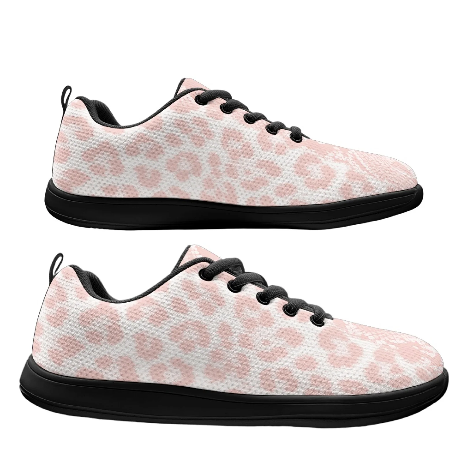 PENSTROLL Pink Leopard Snake Quick Dry Barefoot Shoes for Camping Mesh & EVA Wide Toe Box Shoes for Men Men's Walking Shoes