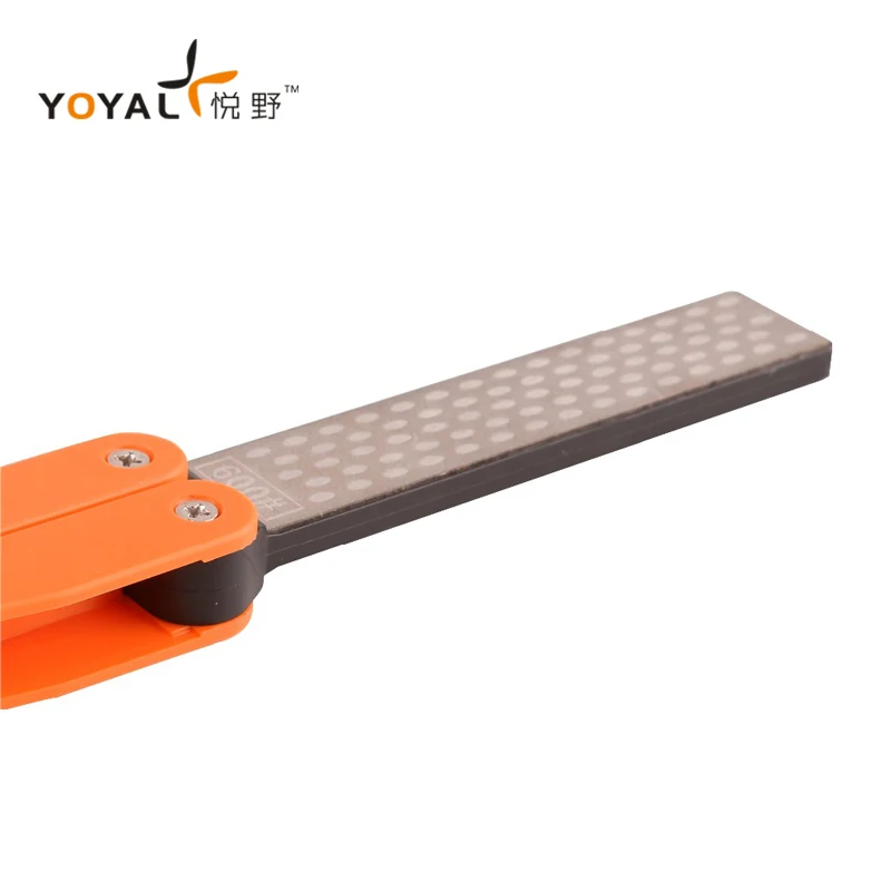 

YOYAL Professional Outdoor Mini Knife Sharpener 360# 600# Knife Sharpening Diamond Blades Machines Grinding System TAIDEA