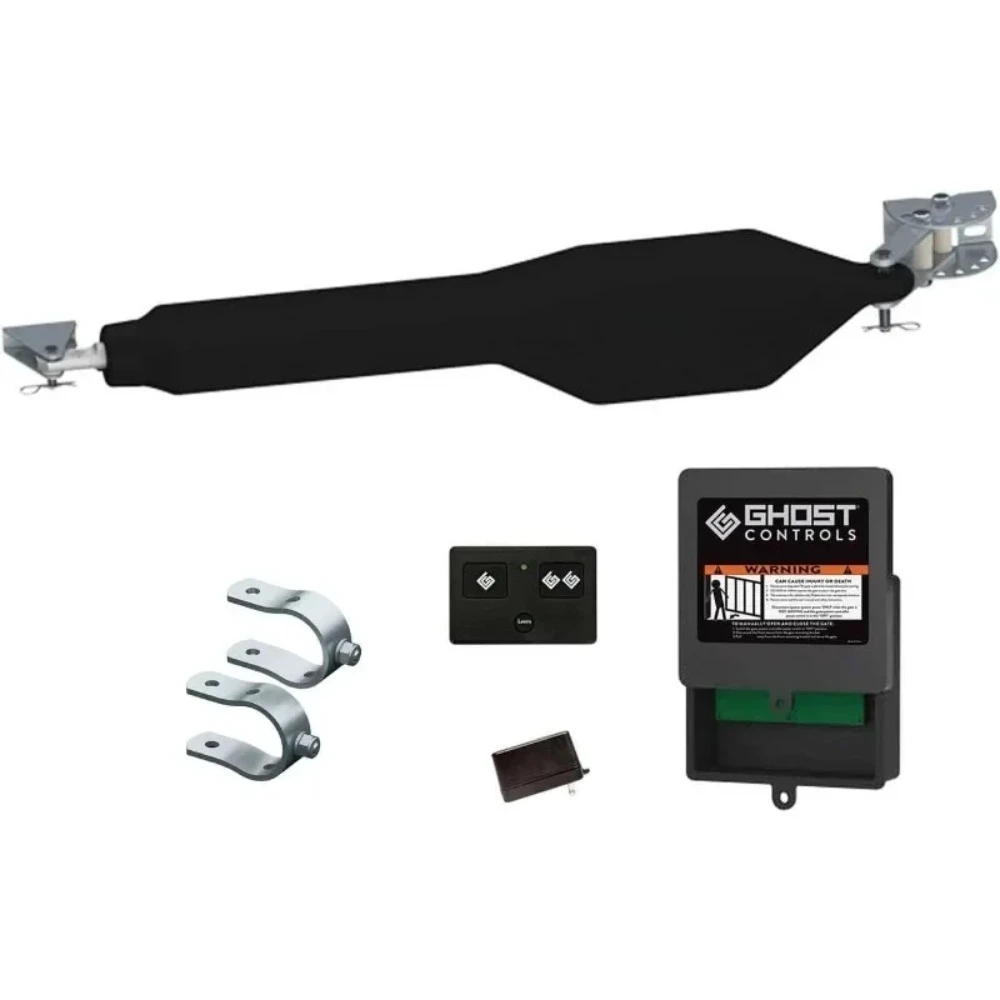 

NEW Heavy-Duty Automatic Gate Opener Kit for Swing Gates with Long-Range Gate Opener Remote - Model TSS1-Fast delivery