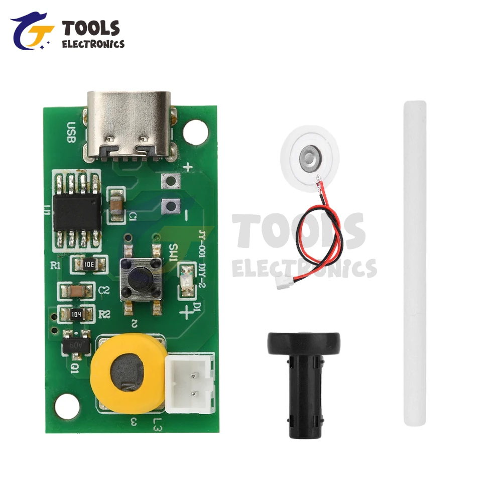 Mini Humidifier DIY Kits Mist Maker Driver Circuit Board DC 5V Three Gear Adjustable Fog Volume Single Spray Humidifier Module