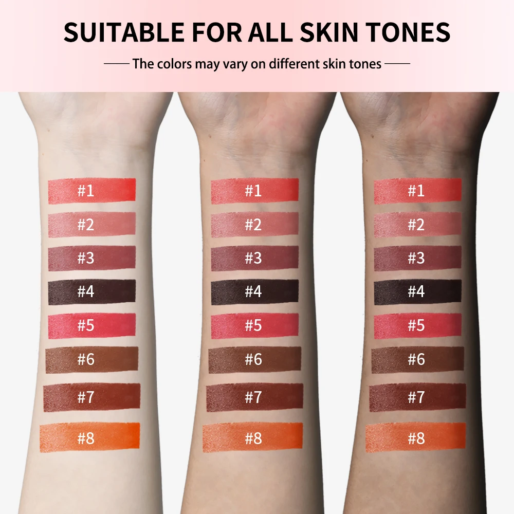 Étui étanche crème surligneur Palette Blush couleur vive étui sourcils boue ton longue durée utilisations multiples maquillage cosmétiques