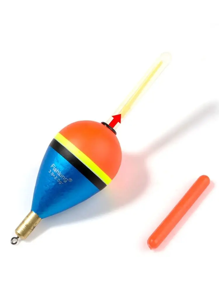 1PC flotteur de pêche Barguzinsky sapin flotteur cuivre longueur 80-85mm poids 6.0g/8.5g/9.0g bouée verticale pour matériel de pêche