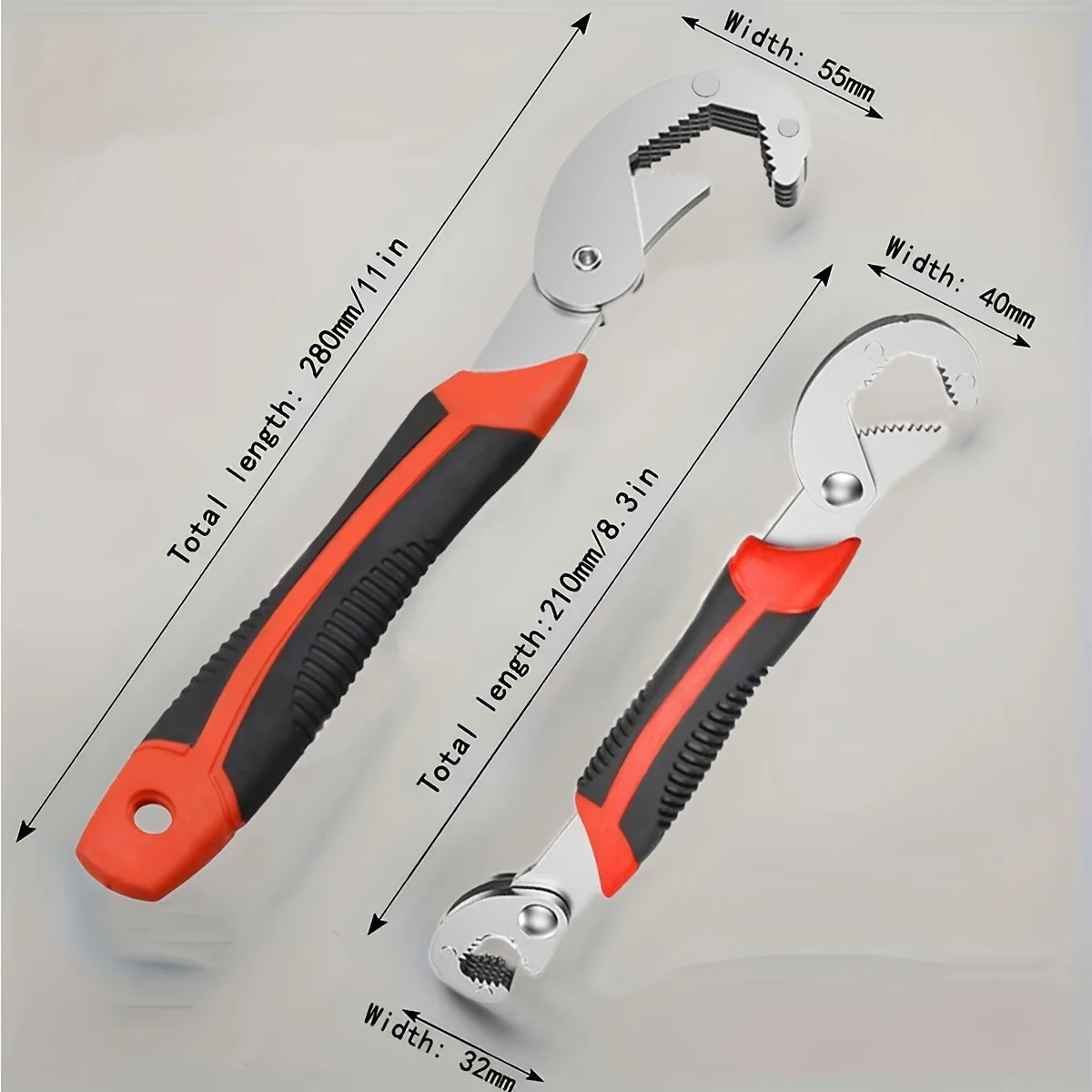 Universal Wrench, 6mm-32mm, WoodWorking Universal Spanner, Stainless Steel Non-slip Multifunctional Spanner view 2
