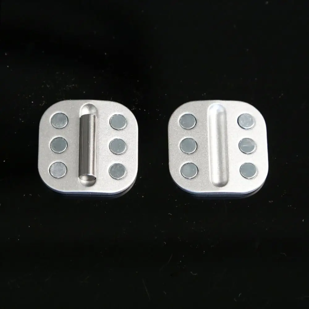 

Кнопки-клавиши Fidget Cliker с улучшенным фокусом, офисный стол, магнитный слайдер, счастливые сенсорные металлические игрушки-непоседа, СДВГ, аутизм