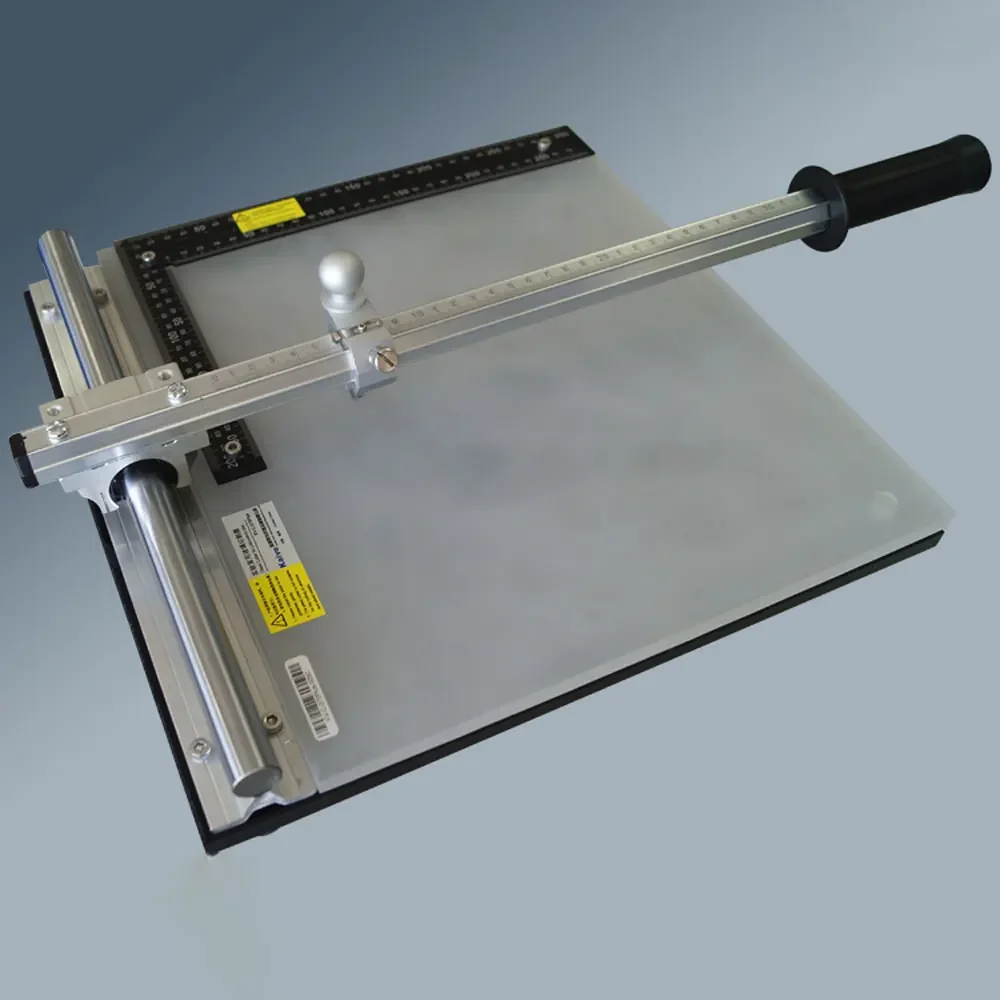 Laboratory Glass Cutter KV-C-370 KV-C-370Plus Manual ITO Glass Based Silica Gel Board Cutting Tool 28x33CM