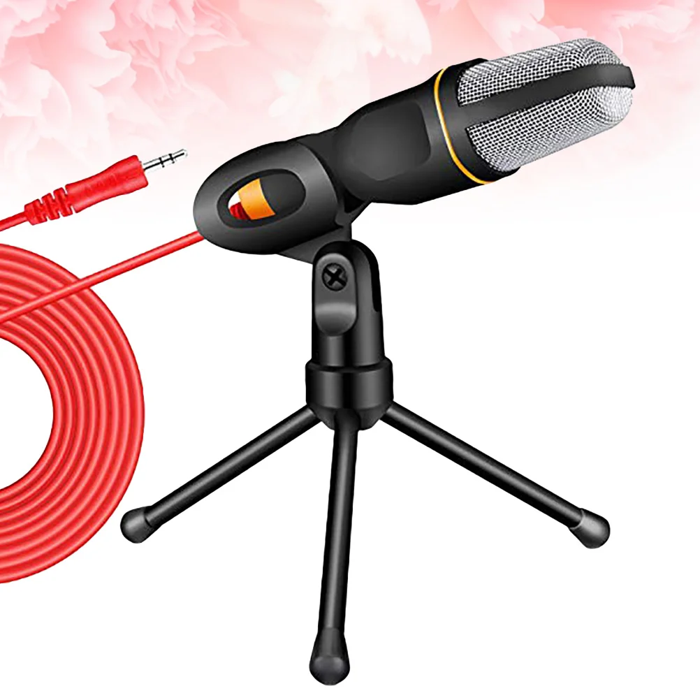 

Tripod Microphone Stand Holder for Live Streaming Voice Tube Mount Adjustable Angle Desk Clamp for Singing Podcasting Recording