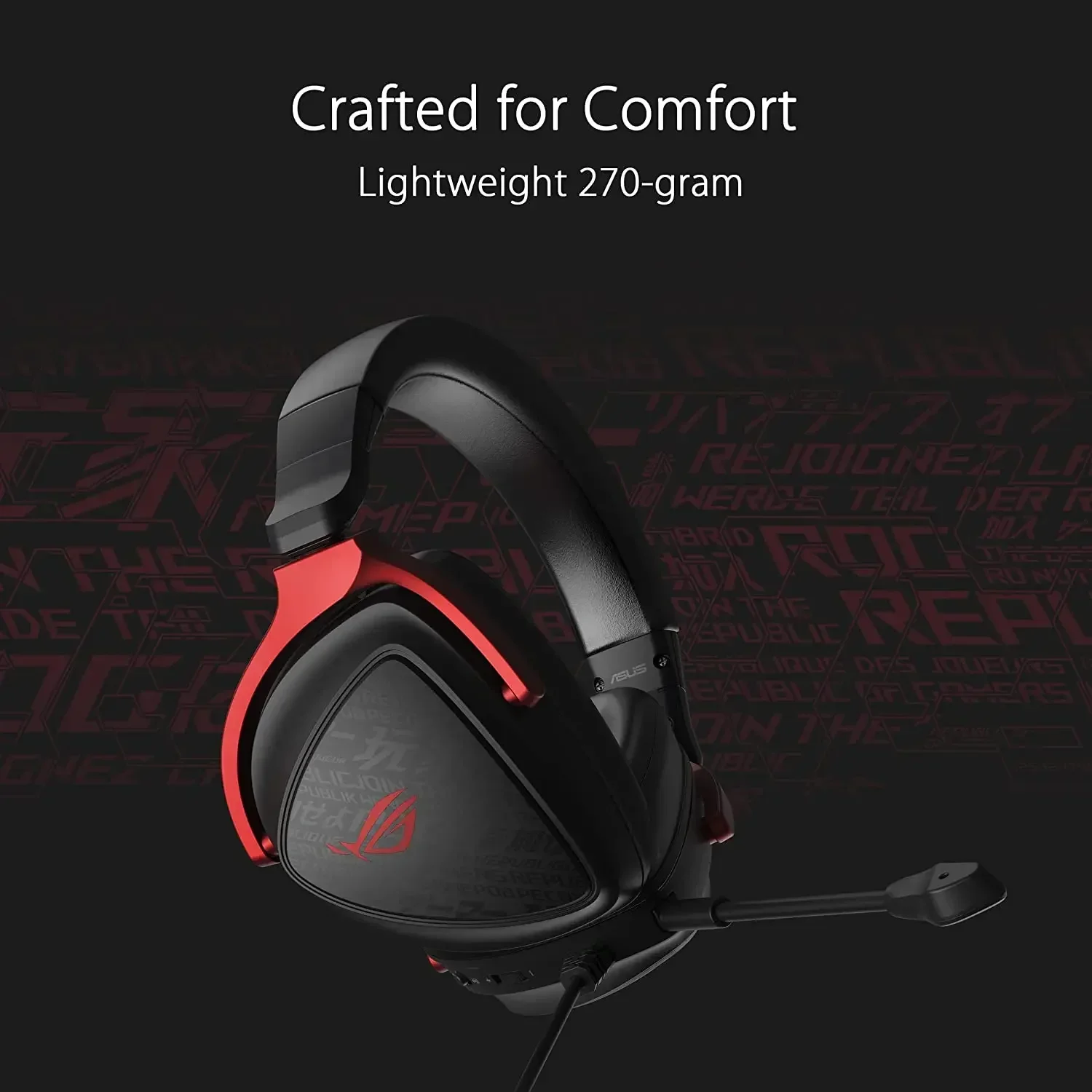 ASUS ROG Delta Origin Core Wired Gaming Headset Surround Sound Drivers for PC Switch PS4 PS5 Xbox Gaming Headset