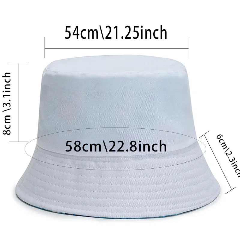 Sun Hats Fisherman Cap Summer Foldable Men Women Sports Bucket Hat Summer Sunshade Sunscreen Wood Art Letter Pattern Print