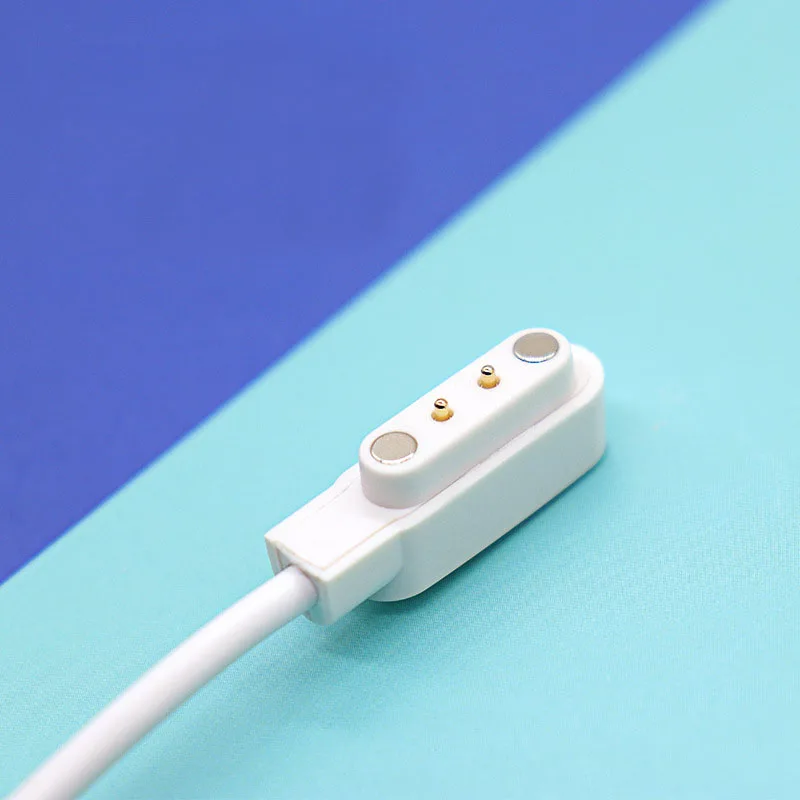 2 دبابيس 4 دبابيس Smartwatch قفص الاتهام شاحن محول USB شحن كابل الحبل للكبار/أطفال ساعة ذكية الطاقة تهمة سلك الملحقات