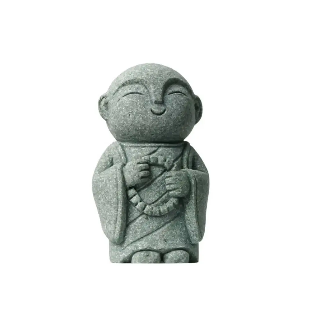 

Multi-style Miniature Buddha Statue Handmade Cute Little Monks Figurine Exquisite Zen Garden Ornament Garden