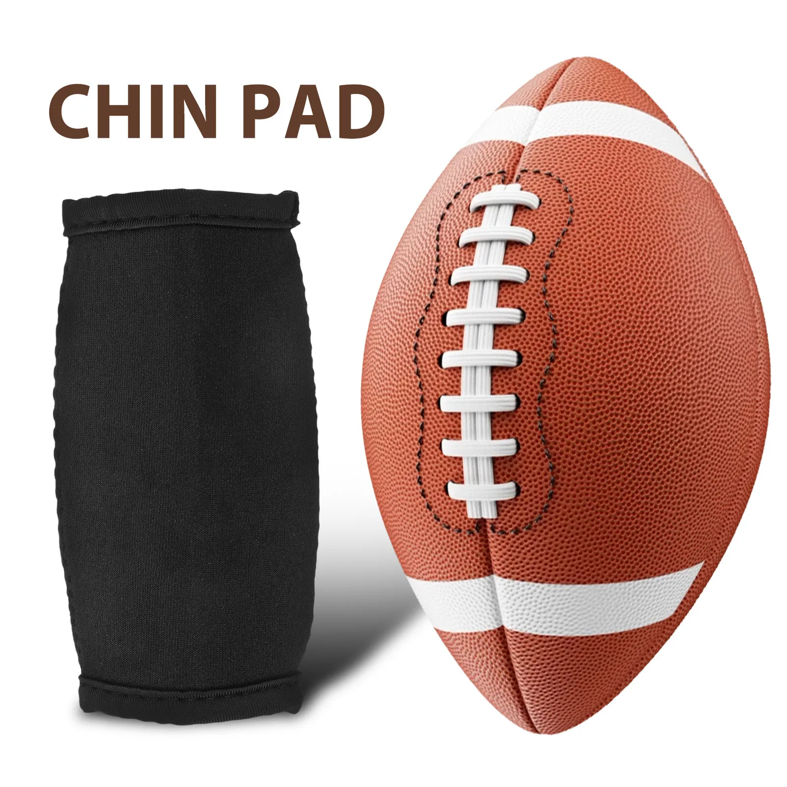 2pcs Chin Protection Football Helmet Chin Pads Electric Bike Skating Helmet Chin Guard Helmets Chin Protector Chin Pad Protector
