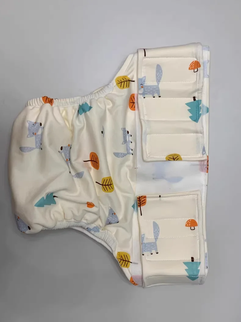 

ABDL Diapers Briefs with Velcro Adjustable Adult Baby Nappies Panties Comfortable Soft Plus Size Underpant Washable DDLG Panty