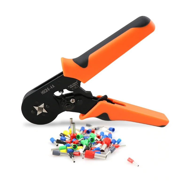 Tubular Terminal Crimping Pliers Hand Tools Electrician Crimping Tool Electrical Terminals Clamp Terminal HSC8 6-4 6-6