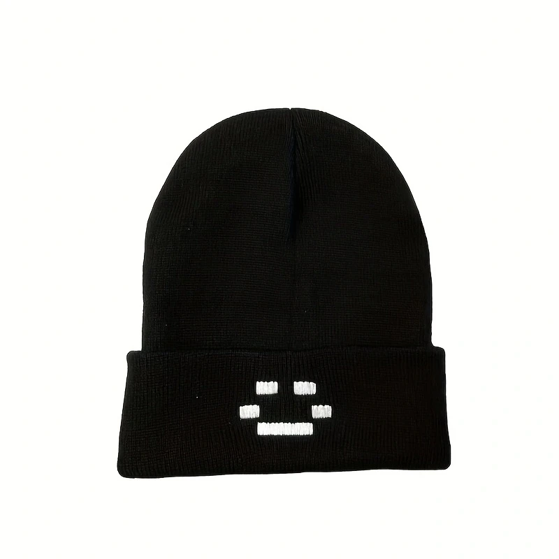 Autumn Winter Women Men Embroidery Knitted Hat Quackity Warm Beanies Hats It Makes You Look Cool