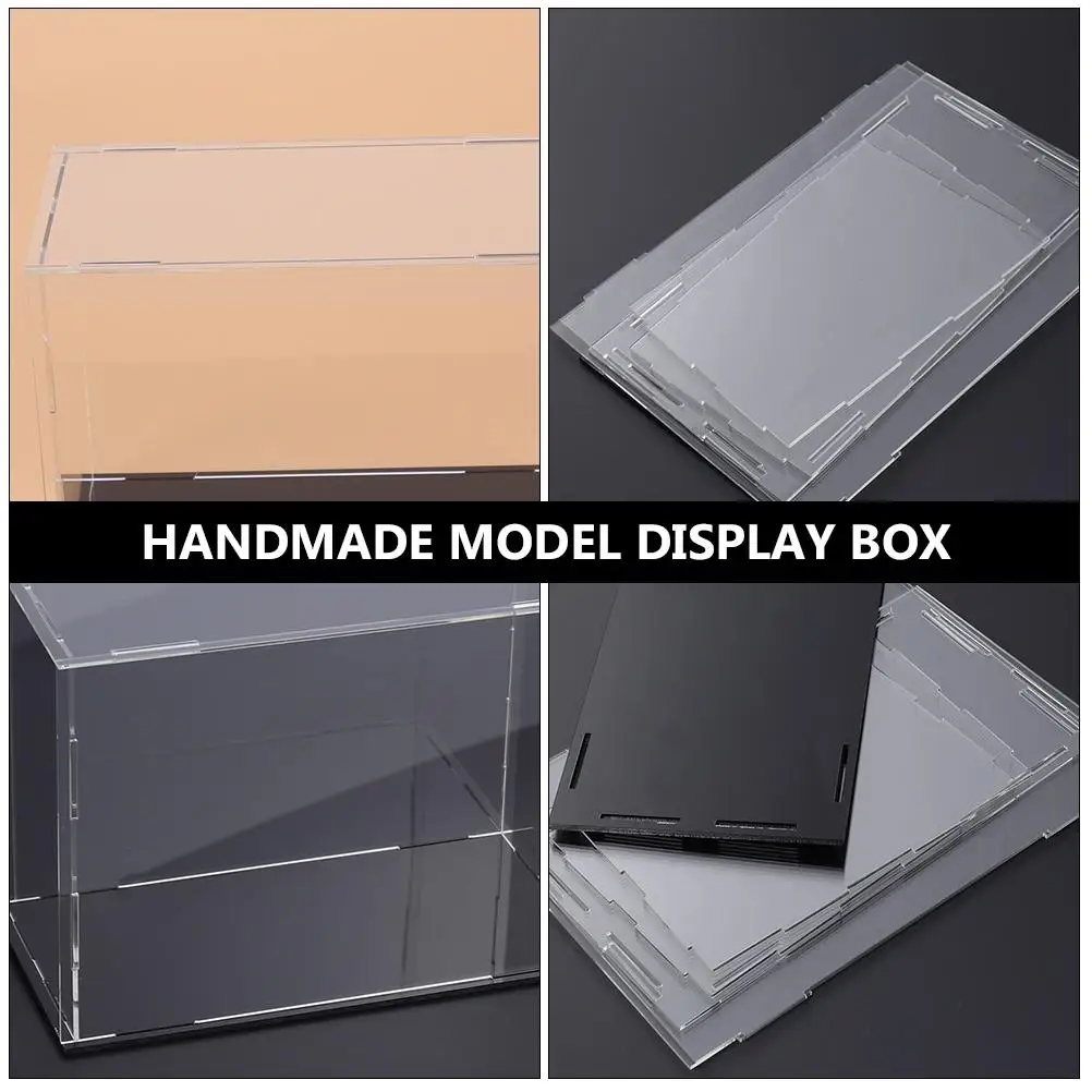 Подарочная коробка для демонстрации фигурок, детский шкаф, контейнер для хранения рукоделия, акриловые кубики, прозрачный чехол