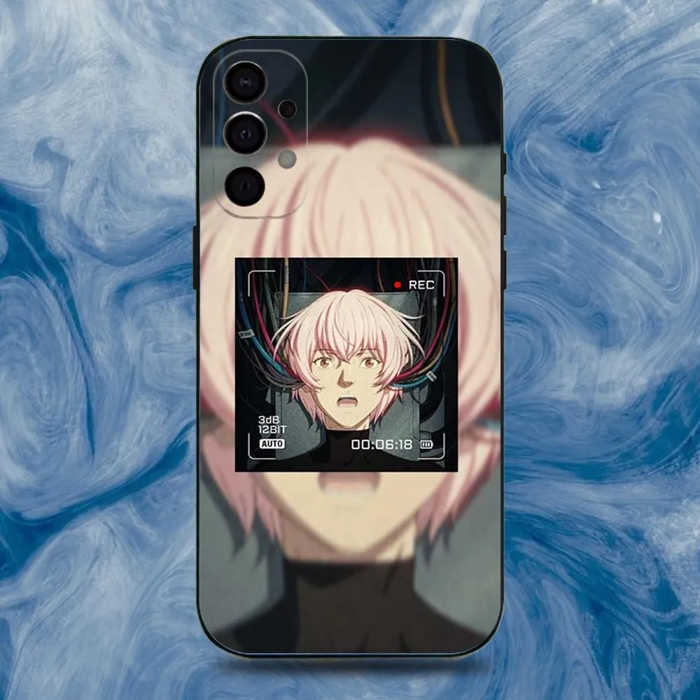Funda de teléfono Tainy DATA Singer para Samsung S25,S24,S21,S22,S23,S30,Ultra,S20,Plus,Fe,Lite,Note,10,9,5G cubierta negra