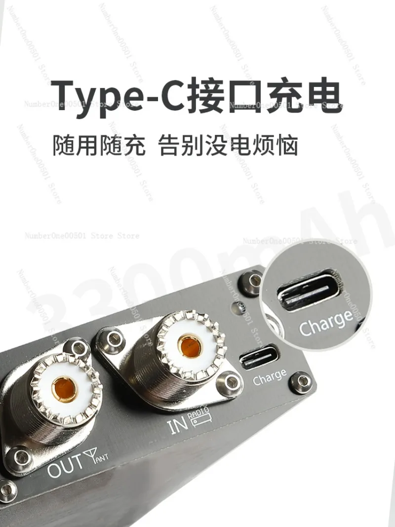 Suitable for AT-100M universal antenna tuner, suitable for Yaesu Kenwu, Xiegu automatic sky tuner